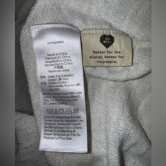 Madewell Palmdale Pullover Sweater in Colorblock Stripe size - Picture 9 of 12